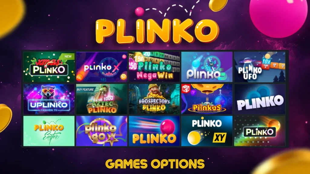 Plinko game fornitori.